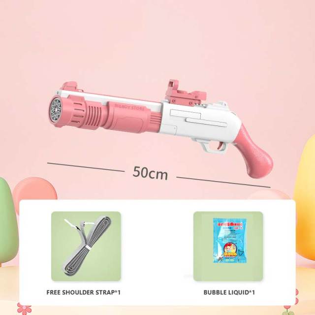 10 Holes Electric Bubble Gun Gatlin Bubble Gun Machine Soap Bubbles Magic Bubble for Bathroom Outdoor 1.jpg 640x640 1 - Bubble Gun